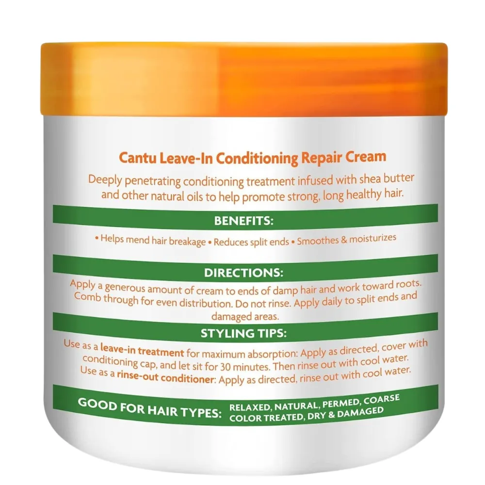 Cantu Classics Leave-In Conditioning Repair Cream 453g - 1